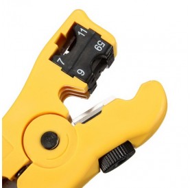Rotary Coax Coaxial Cable Wire Cutter RG59 RG6 RG7 RG11 Stripper