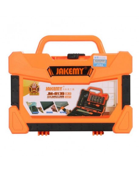 Jakemy JM-8139 45-in-1 Electronic Repair Kits Portable Precision Screwdriver Set Opening Tools