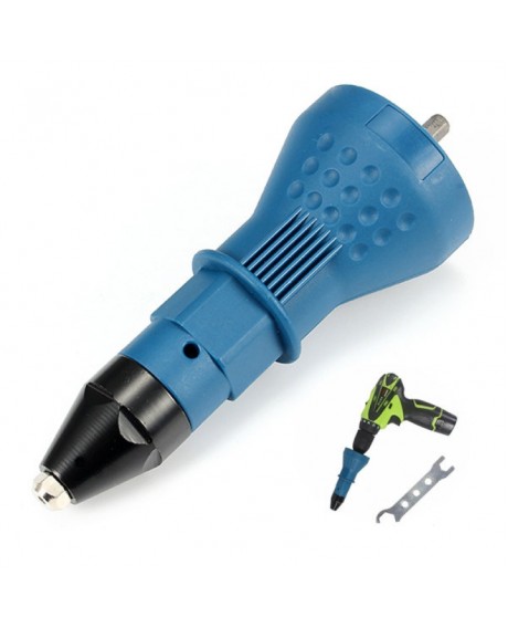 HILDA Electric Rivet Nut Gun Cordless Riveting Drill Adapter Riveting Tool Insert Nut Tool