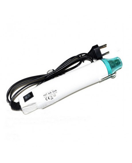220V 300W Mini Heat Gun BGA Desoldering Station DIY Tools White & Blue