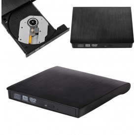 2018 Slim External USB 3.0 DVD RW CD Writer Drive Burner Reader Player For Laptop PC