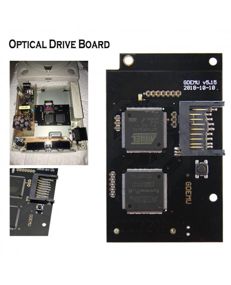 GDEMU Optical Drive Board GDI CDI Dreamcast Unlocked DIY Repair For DC SEGA Dream Cast Game 5.15