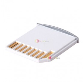 White MicroSD Card Adapter TF to SD Adapter Support For MacBook Air