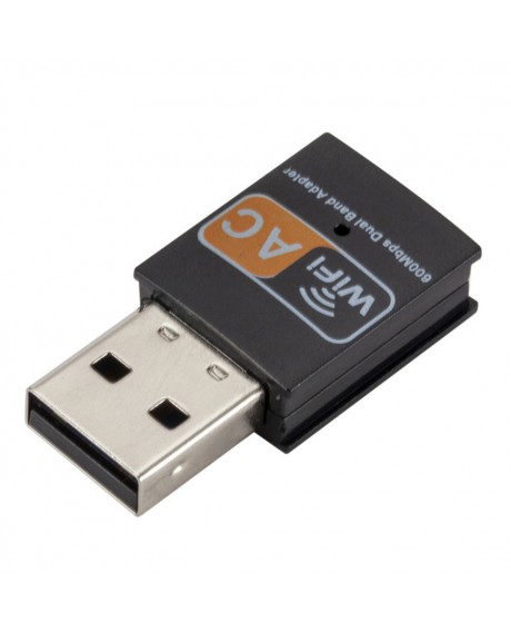 Wireless USB WiFi Adapter 600Mbps wifi Antenna Network Card Dual Band 2.4 5Ghz usb Lan Ethernet Receiver 802.11ac Wi-fi