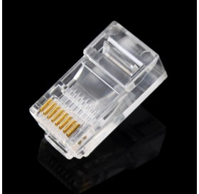 100 Pieces 8P8C RJ45 Modular Plug for Network CAT5 LAN + RS232 Optical Isolation Transceiver