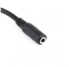 30Cm Micro USB Male TO DC 3.5mm Famale Audio RCA Jack Adapter USB Audio Cable