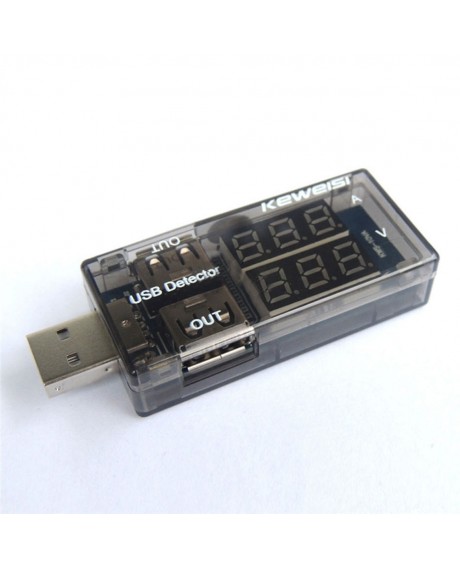USB Charger Current Voltage Tester Mobile Battery Power Detector Voltage Current Meter