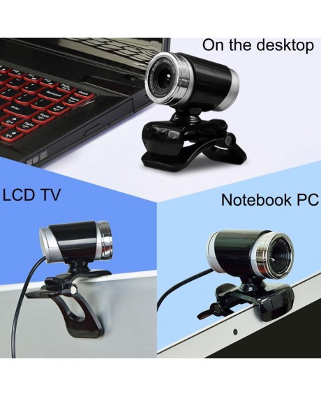 USB 50MP HD Webcam Web Cam Camera for Computer PC Laptop Desktop New