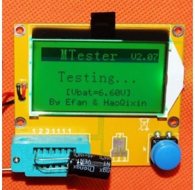 LCR-T4 Transistor Tester Diode Triode Capacitance ESR Meter MOS/PNP/NPN L/C/R