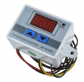 12V/24V/220V Digital LED Temperature Controller Thermostat Control Switch Probe