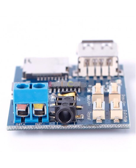 New MP3 Player Audio Decoding Decoder Module Board With Micro USB Port