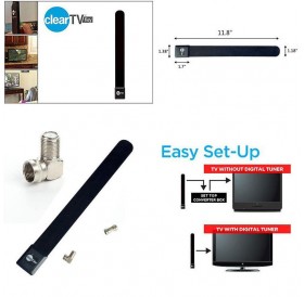 TOP Clear TV Key HDTV FREE TV Digital Indoor Antenna Ditch Cable As Seen on TV