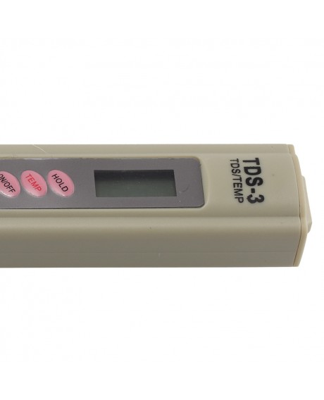 Digital TDS 3 Water Quality Tester Purity Meter TEMP PPM Tests Filter Pen Sticks