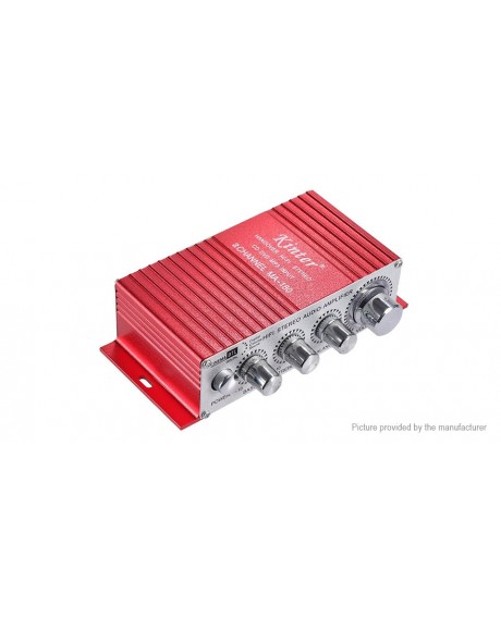 Kinter MA-180 DC 12V Handover Hi-Fi Stereo Mini Car PC Power Amplifier