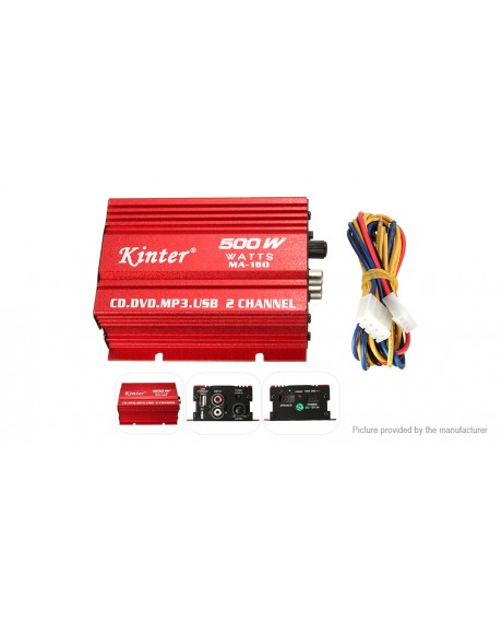 Kinter MA-150 DC 12V 500W Mini Car Power Amplifier