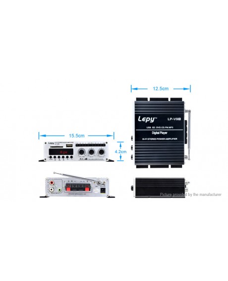 Lepy LP-V9S Hi-Fi Stereo Power Digital Amplifier (US)
