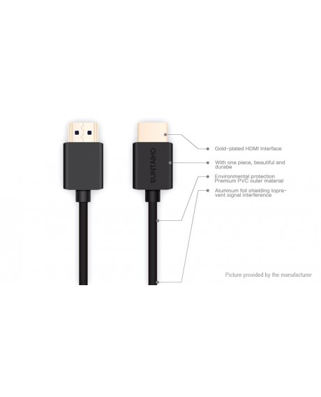 SUNTAIHO V1.4 1080p HDMI Connection Cable (300cm)