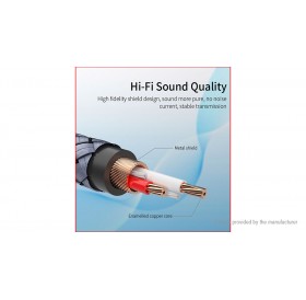 Essager 3.5mm AUX Jack to 2 RCA Splitter Stereo Audio Cable (200cm)