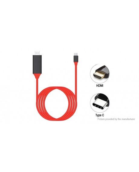 USB-C to HDMI HD TV Adapter Cable (200cm)