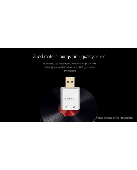 ORICO SK02-SV USB 2.0 External Sound Card Adapter