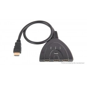 HW2308 Mini 3-Port 4K HDMI Switcher Splitter Adapter Cable