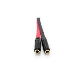 3.5mm Male to Dual Female Audio Split Y-Cable